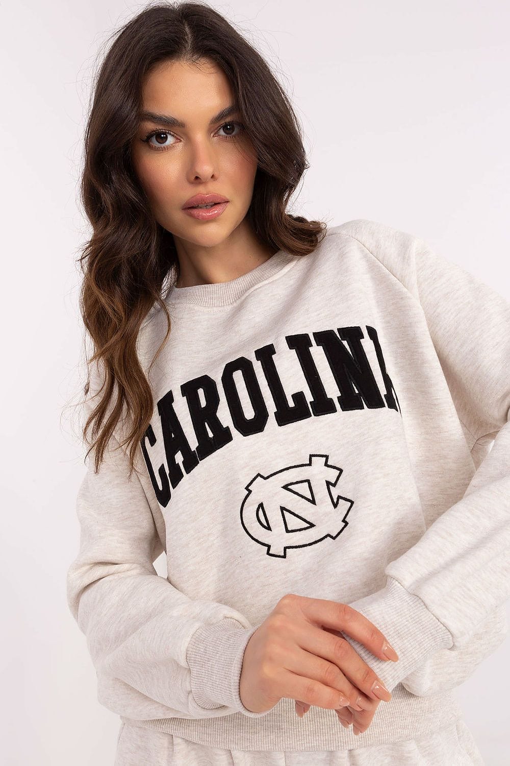 Women’s Casual Embroidered Sweatshirt - ShalayeFashion