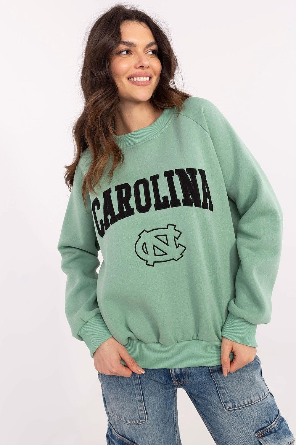 Women’s Casual Embroidered Sweatshirt - ShalayeFashion