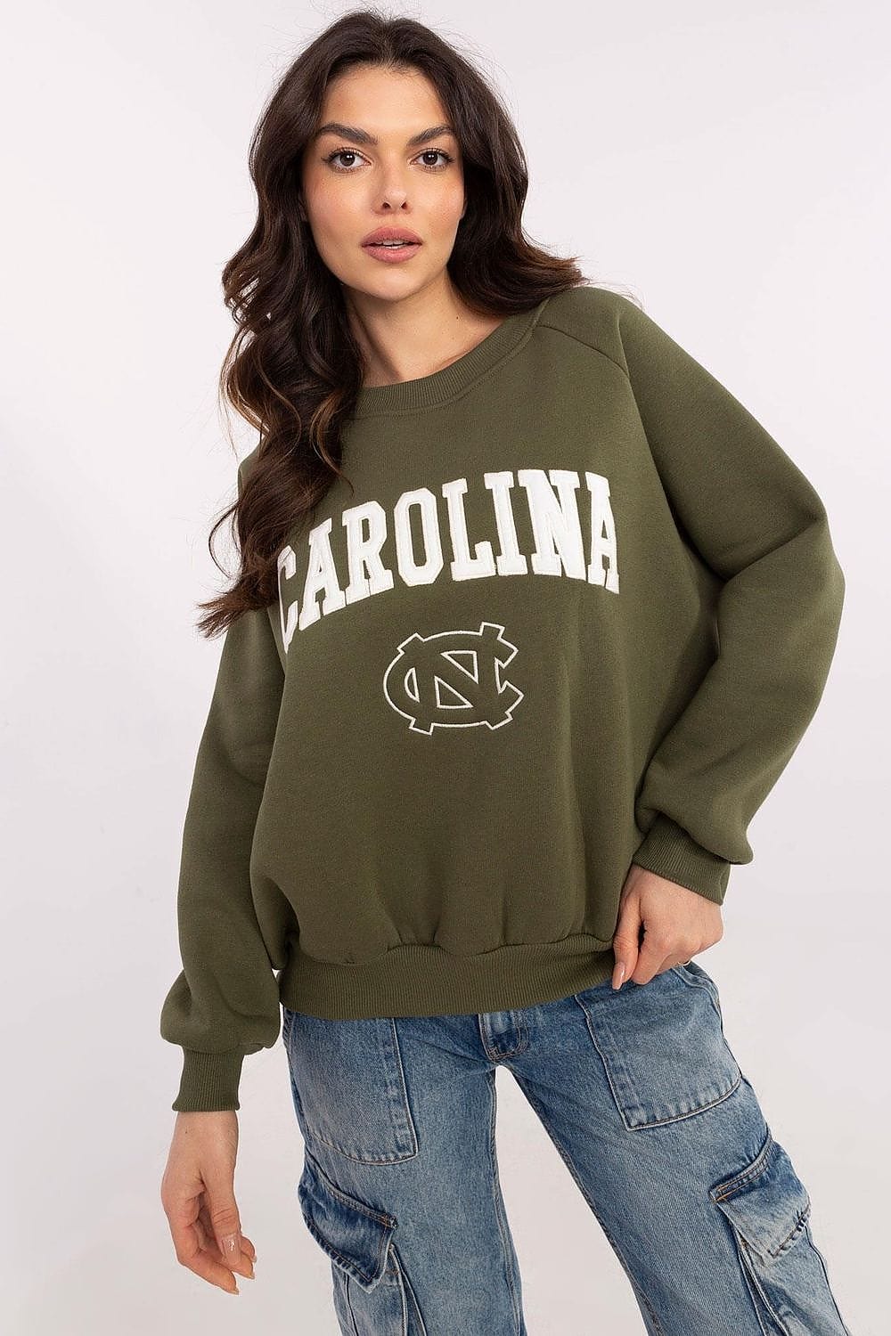 Women’s Casual Embroidered Sweatshirt - ShalayeFashion