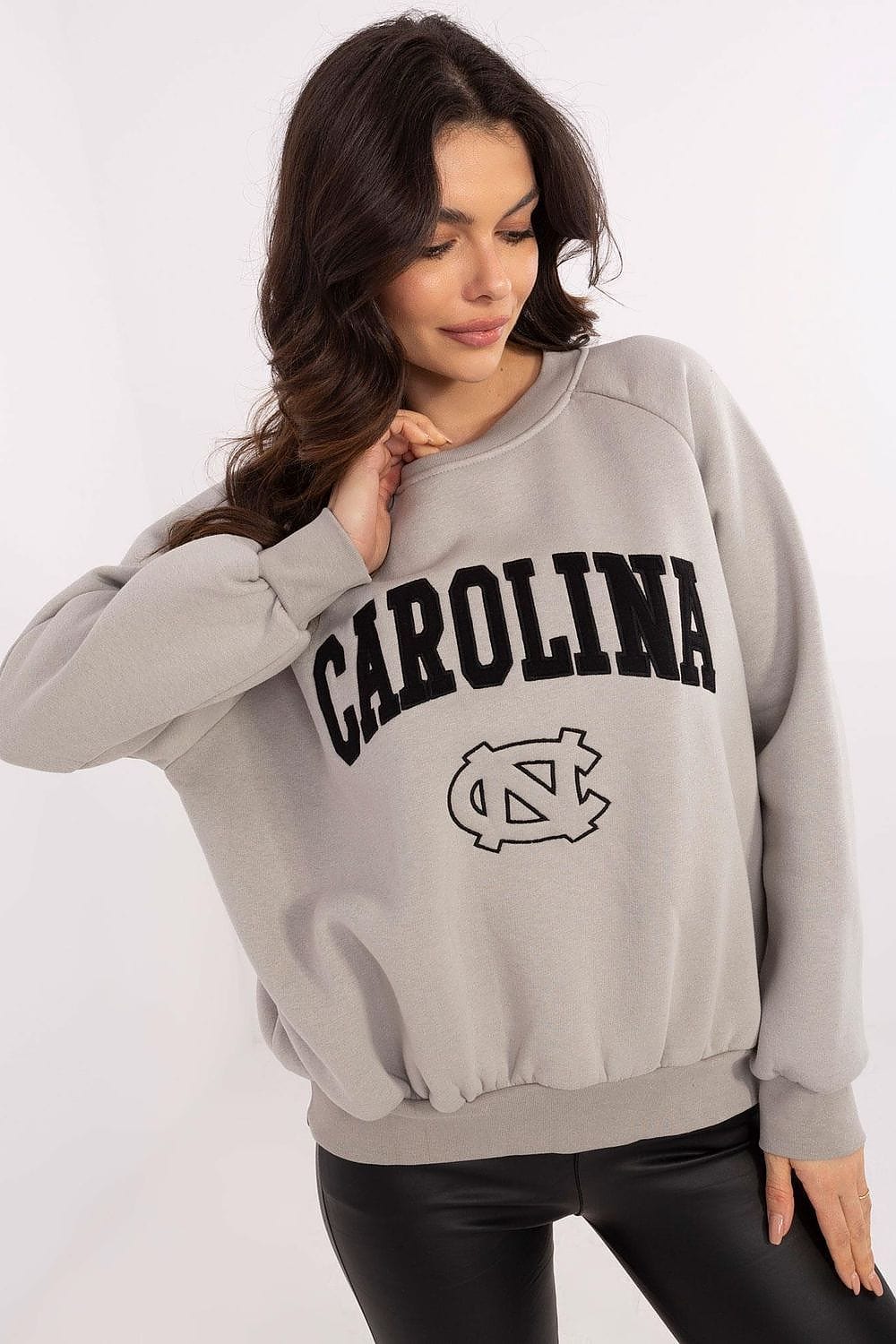 Women’s Casual Embroidered Sweatshirt - ShalayeFashion