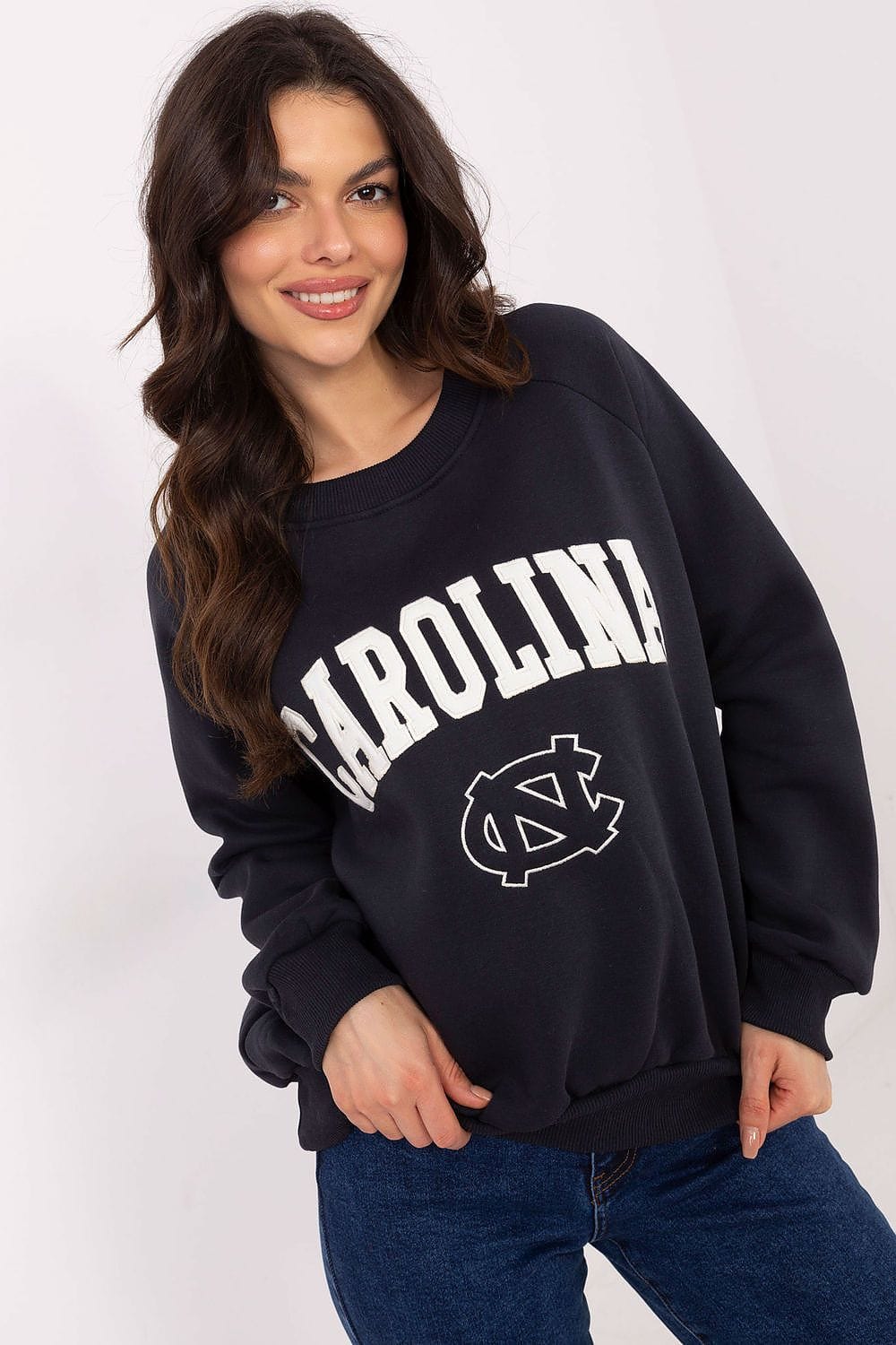 Women’s Casual Embroidered Sweatshirt - ShalayeFashion