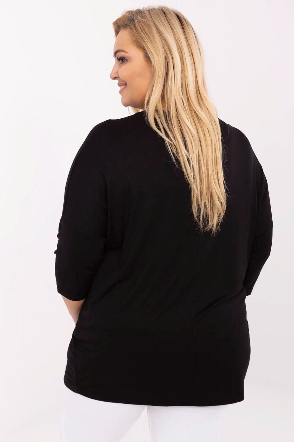 Women’s Casual Rhinestone Detail Blouse - ShalayeFashion