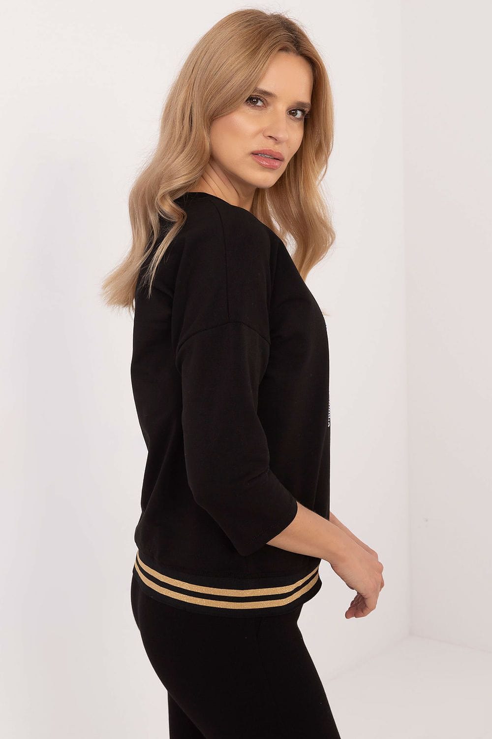Women’s Casual Sequin Print Blouse - ShalayeFashion