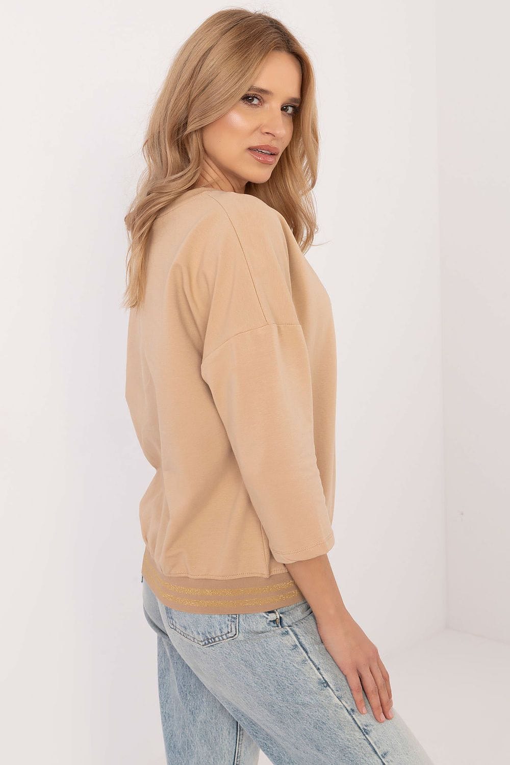 Women’s Casual Sequin Print Blouse - ShalayeFashion