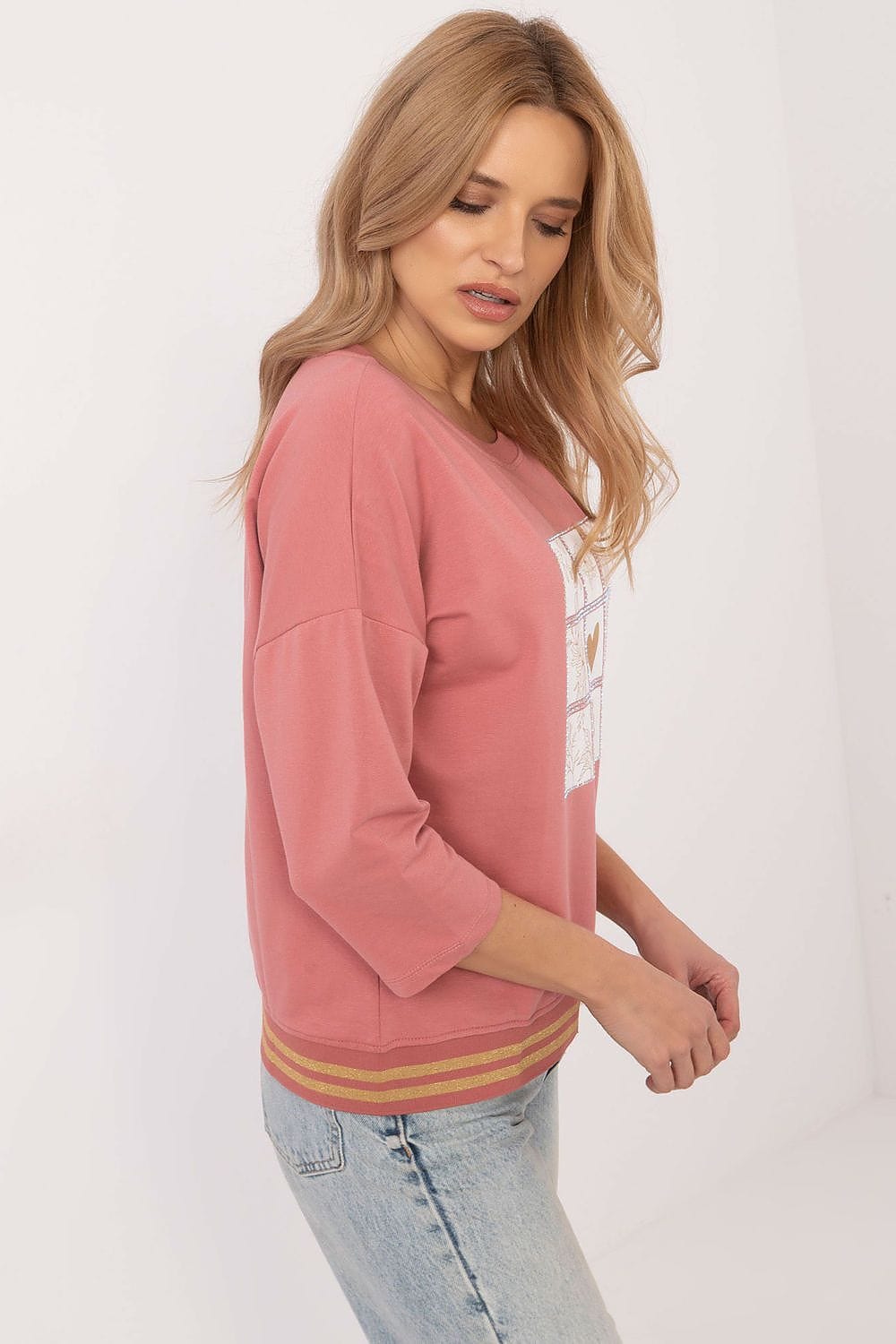 Women’s Casual Sequin Print Blouse - ShalayeFashion