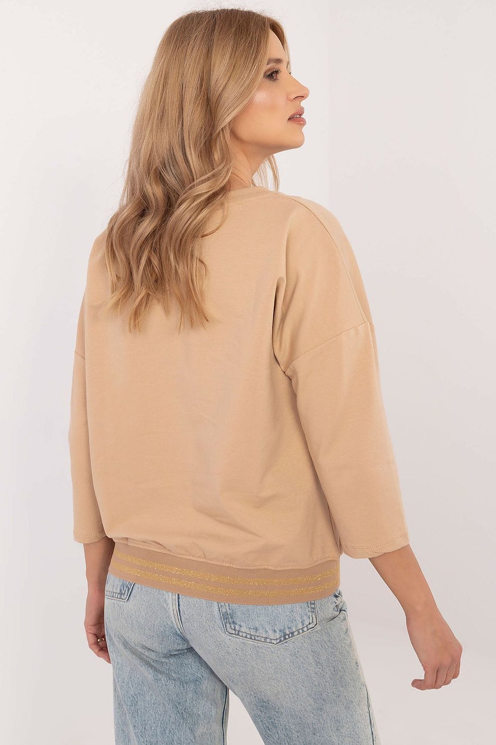 Women’s Casual Sequin Print Blouse - ShalayeFashion