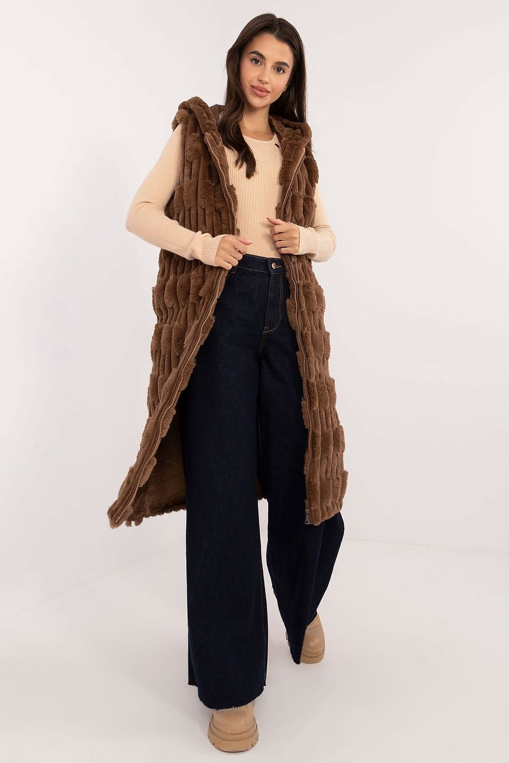 Women’s Casual Sleeveless Vest Gilet - ShalayeFashion