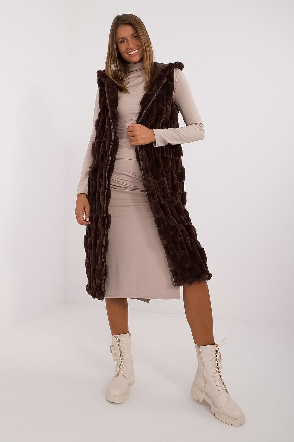 Women’s Casual Sleeveless Vest Gilet - ShalayeFashion