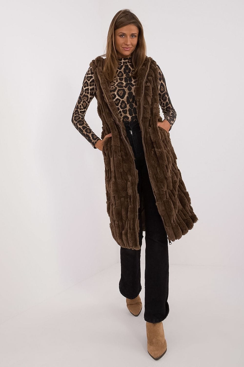 Women’s Casual Sleeveless Vest Gilet - ShalayeFashion