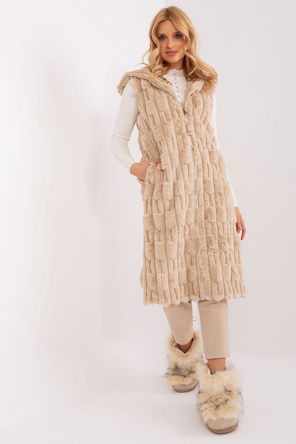 Women’s Casual Sleeveless Vest Gilet - ShalayeFashion