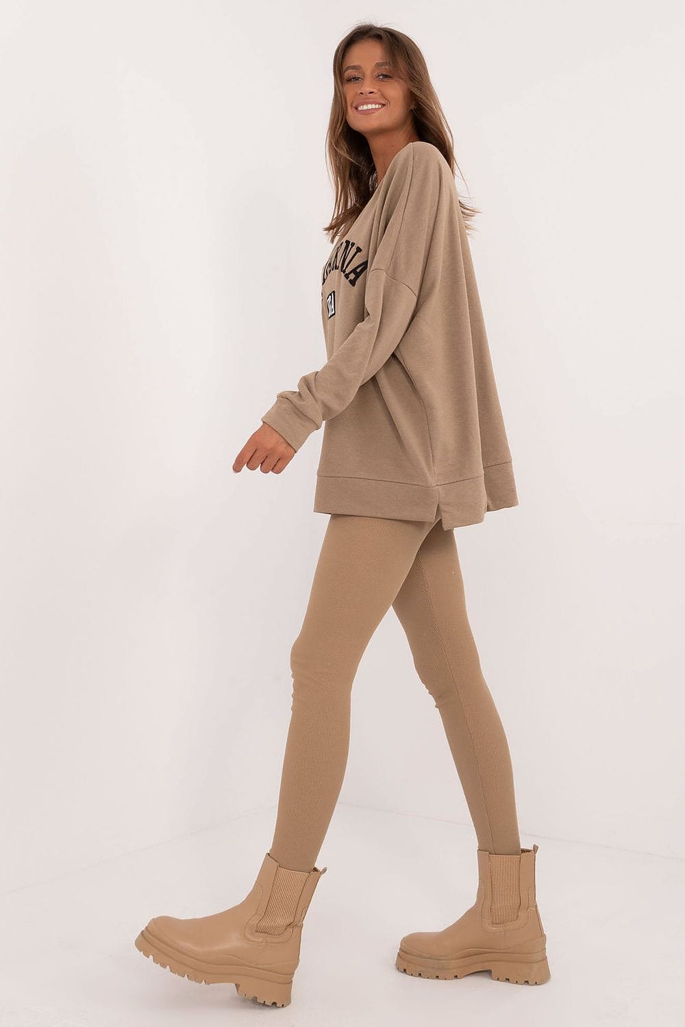 Women’s Casual Sweatshirt Leggings Set - ShalayeFashion