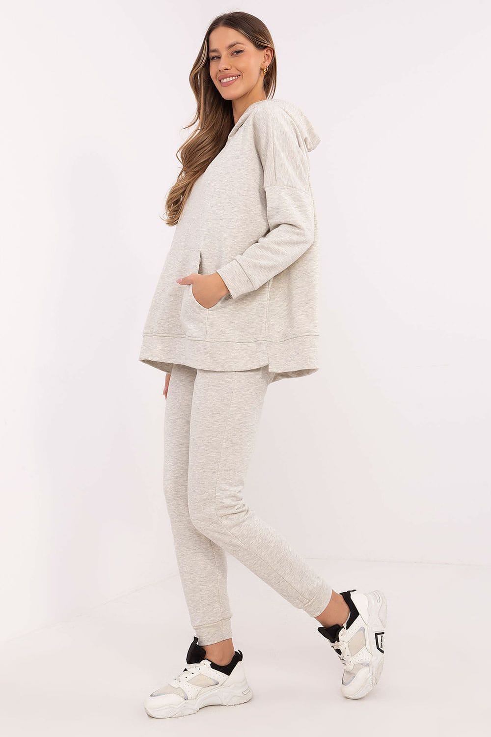 Women’s Casual Tracksuit with Pocket - ShalayeFashion