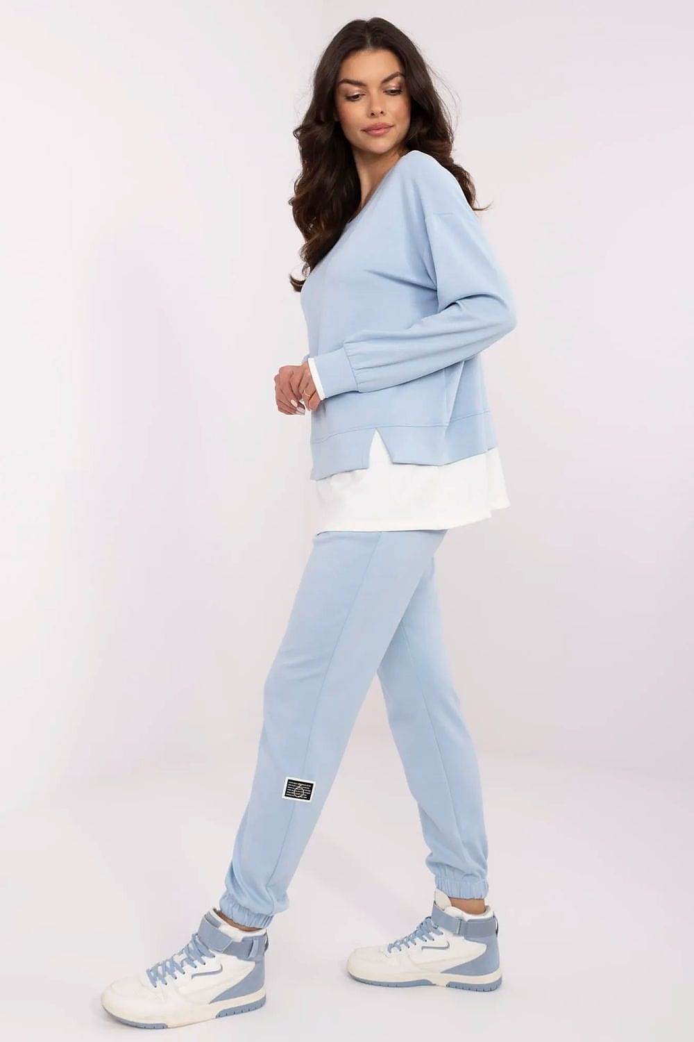 Women’s Casual Viscose Blend Tracksuit Set - ShalayeFashion