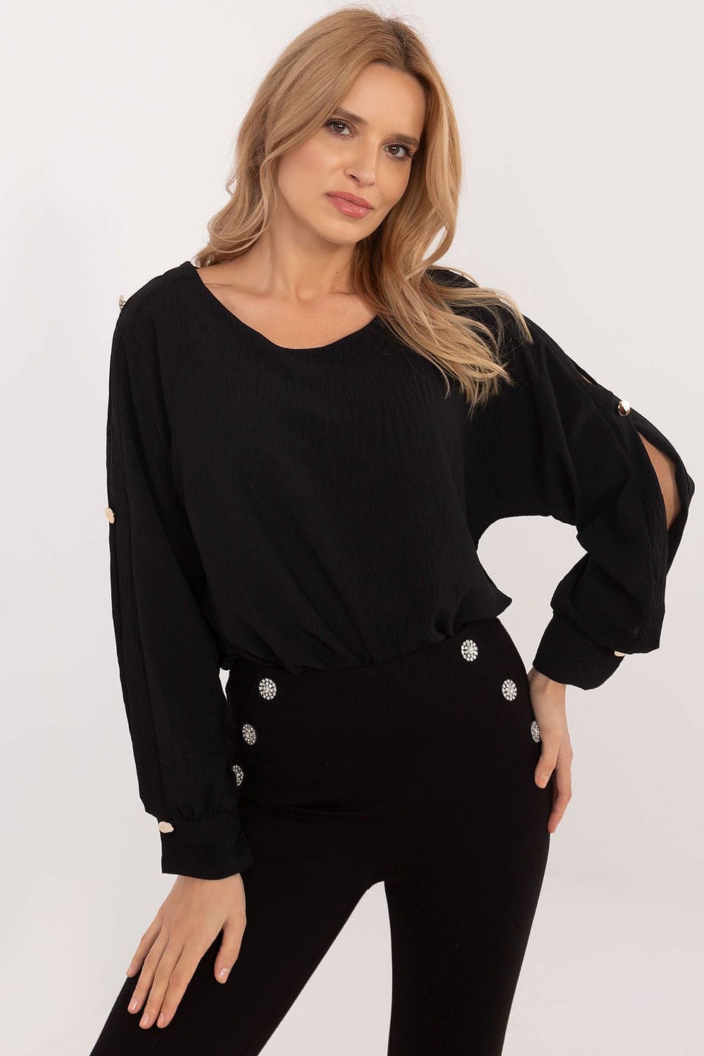 Women’s Classic Elegant Blouse - ShalayeFashion