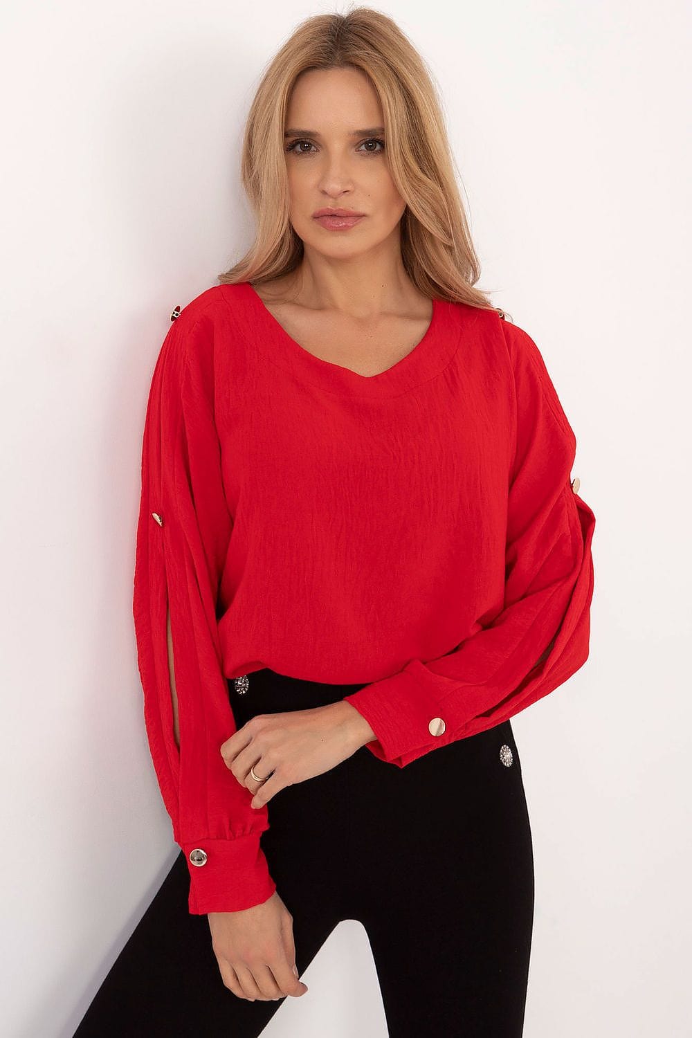 Women’s Classic Elegant Blouse - ShalayeFashion