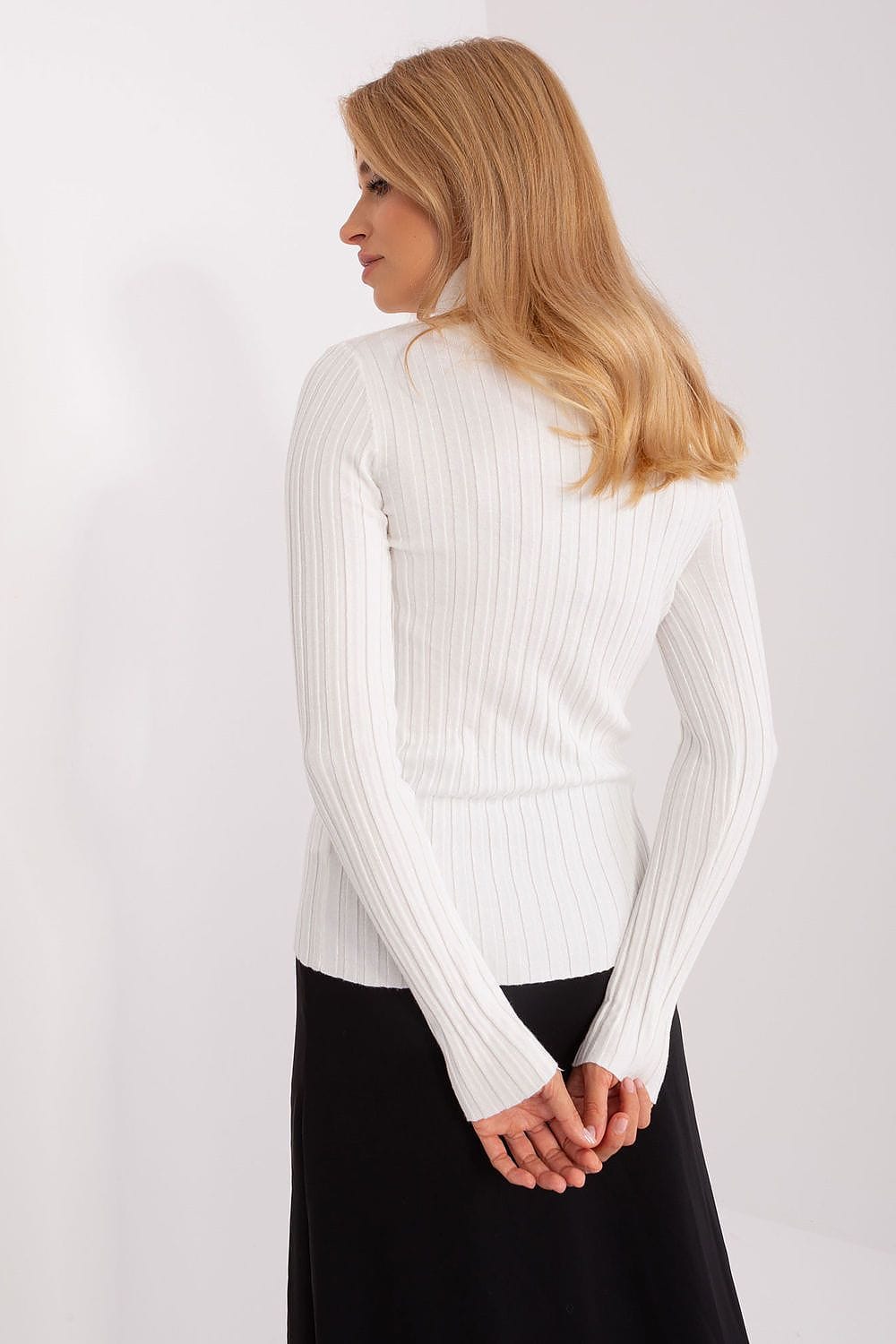 Women’s Classic Ribbed Turtleneck - ShalayeFashion