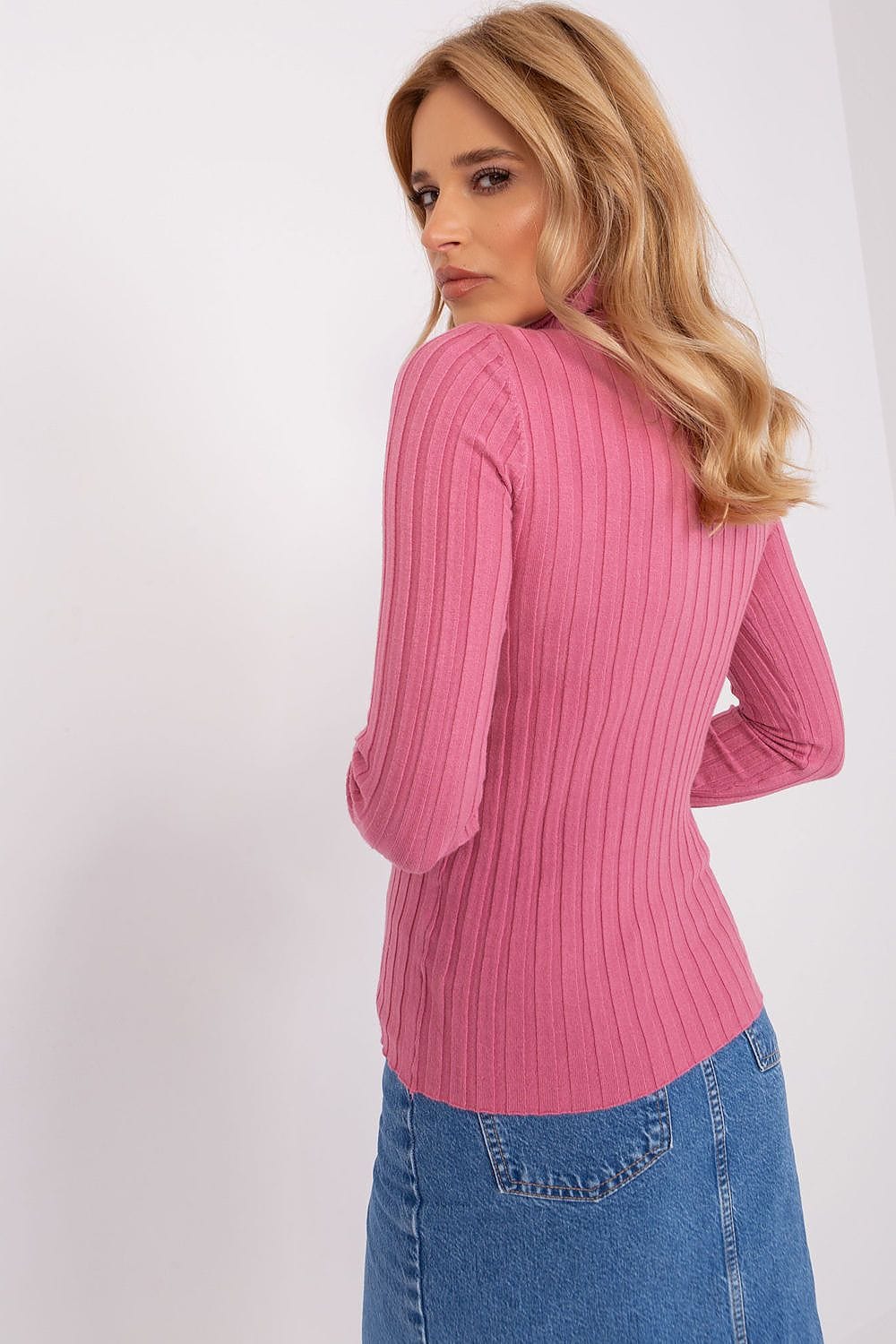 Women’s Classic Ribbed Turtleneck - ShalayeFashion