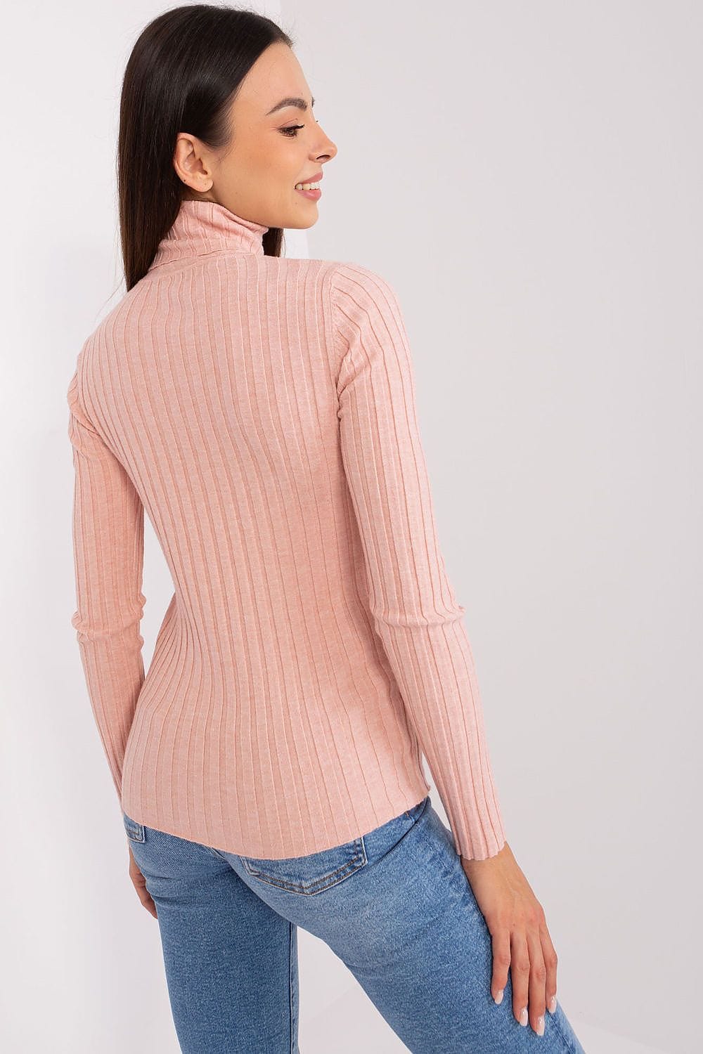 Women’s Classic Ribbed Turtleneck - ShalayeFashion