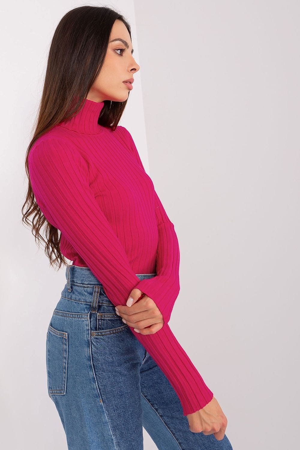 Women’s Classic Ribbed Turtleneck - ShalayeFashion