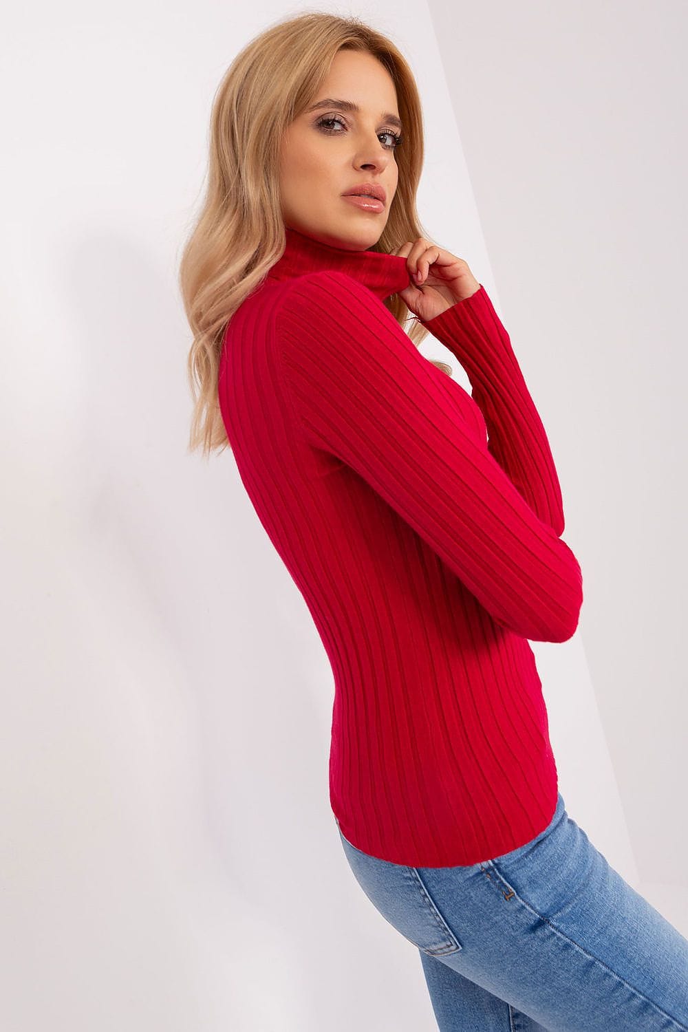 Women’s Classic Ribbed Turtleneck - ShalayeFashion