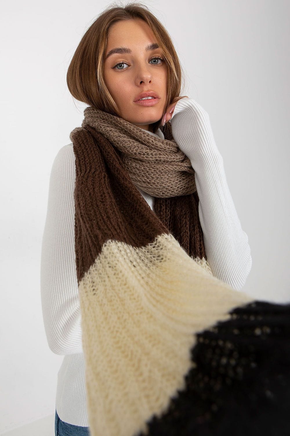 Women's Colorful Long Warm Scarf 220cm - ShalayeFashion