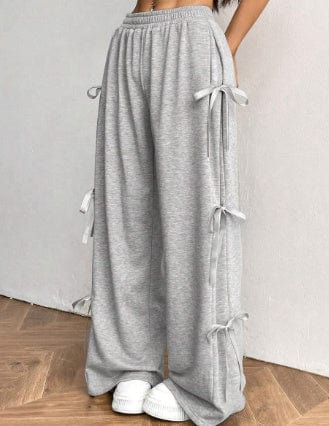Women’s Elastic Waist Straight Pants - ShalayeFashion