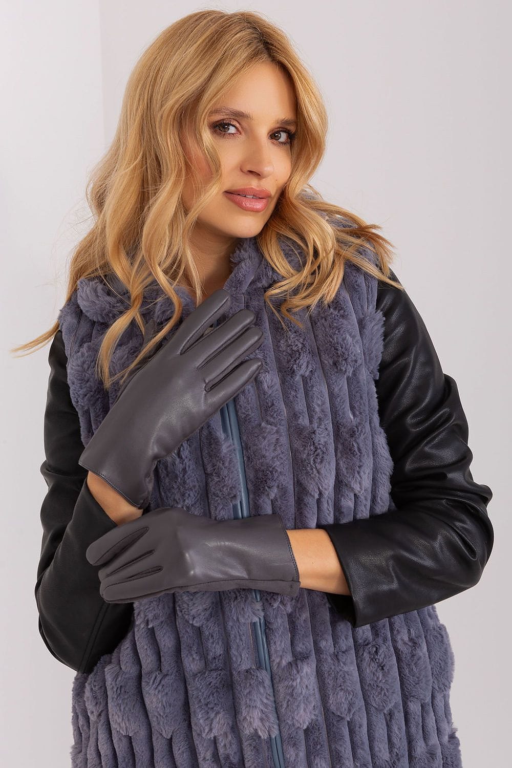 Women's Elegant Touchscreen Gloves Mixed Materials - ShalayeFashion