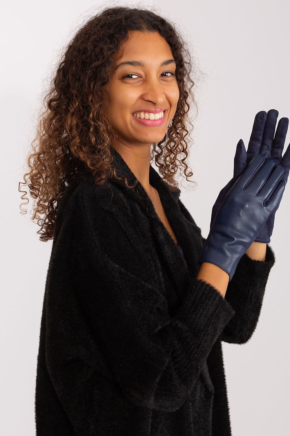 Women's Elegant Touchscreen Gloves Mixed Materials - ShalayeFashion