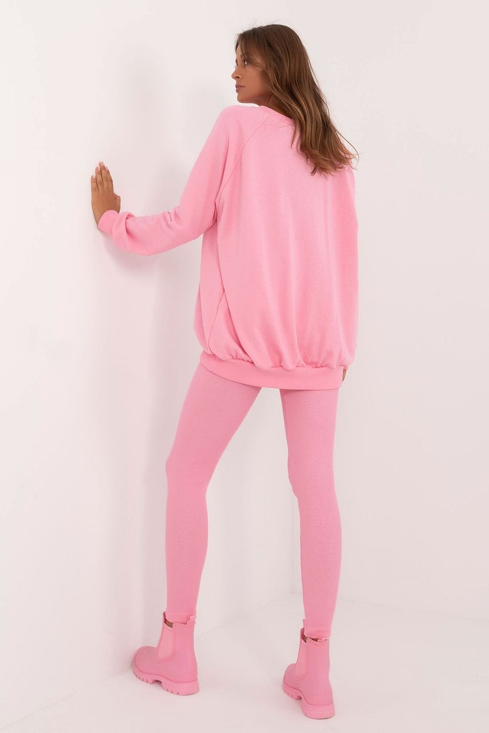 Women’s Embossed Cotton Leggings Set - ShalayeFashion