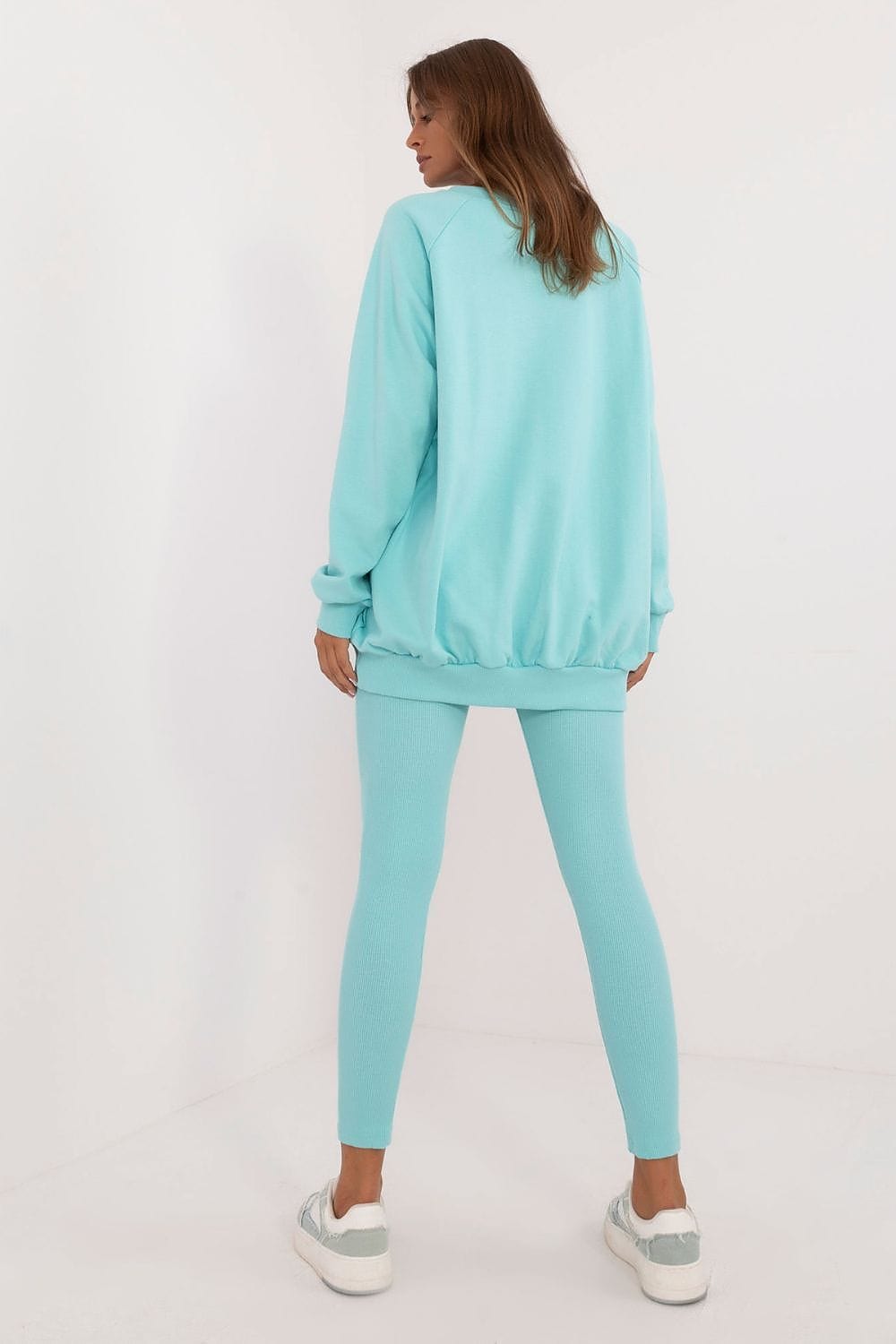 Women’s Embossed Cotton Leggings Set - ShalayeFashion