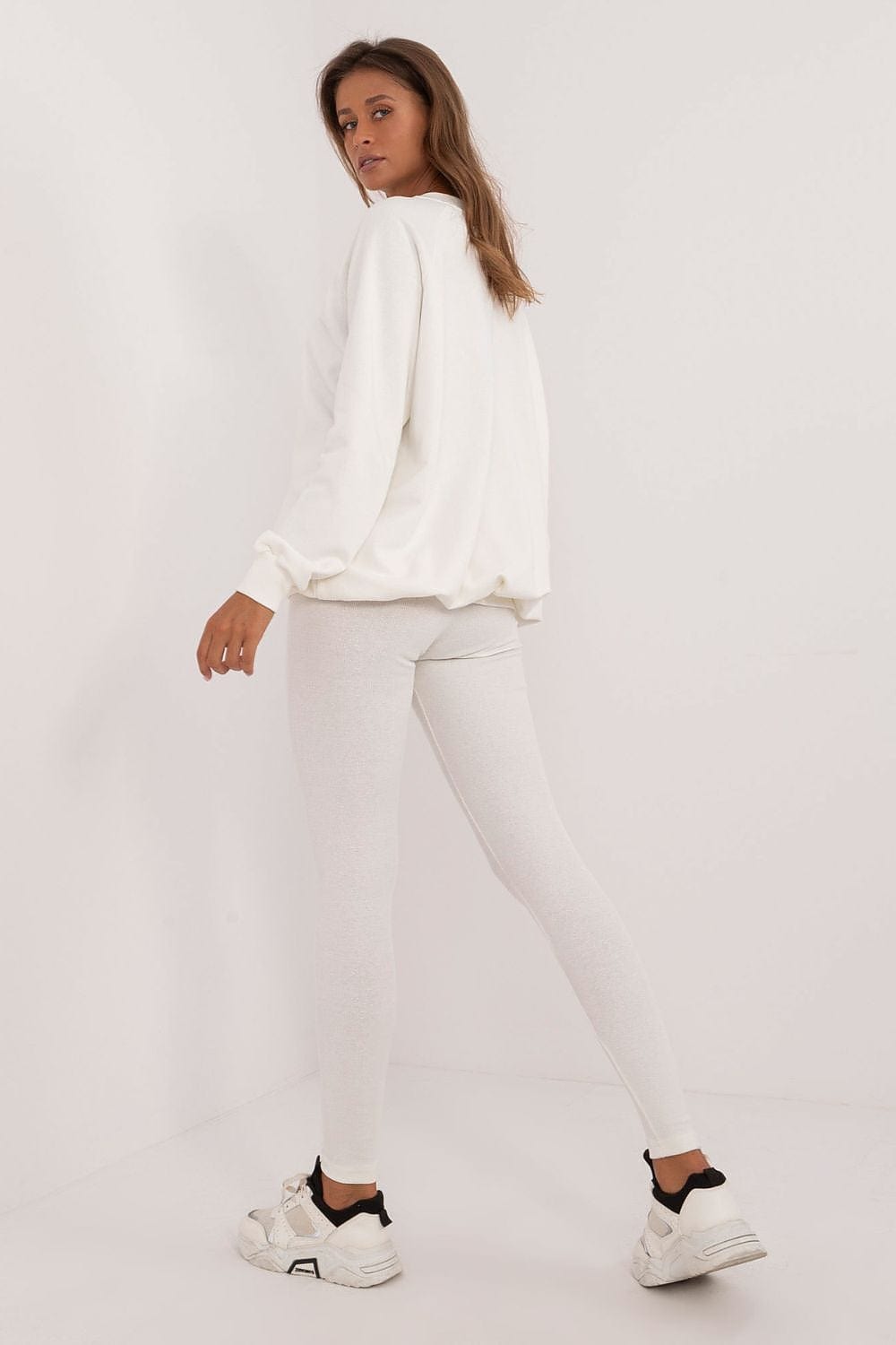 Women’s Embossed Cotton Leggings Set - ShalayeFashion