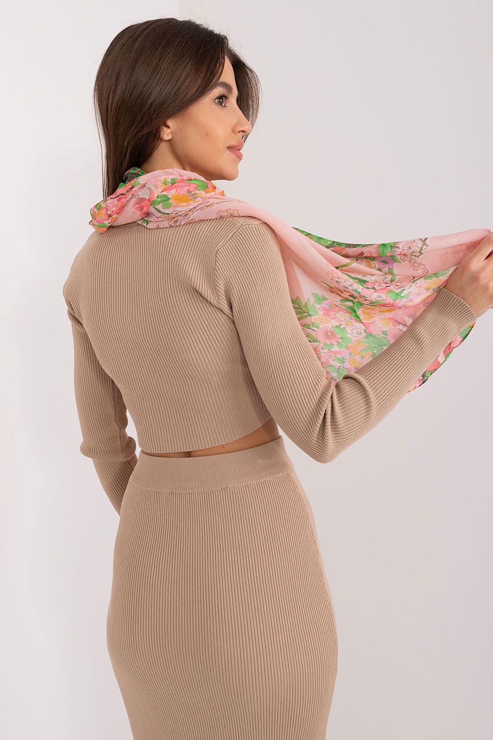 Women's Floral Print Neckerchief Large 188cm - ShalayeFashion