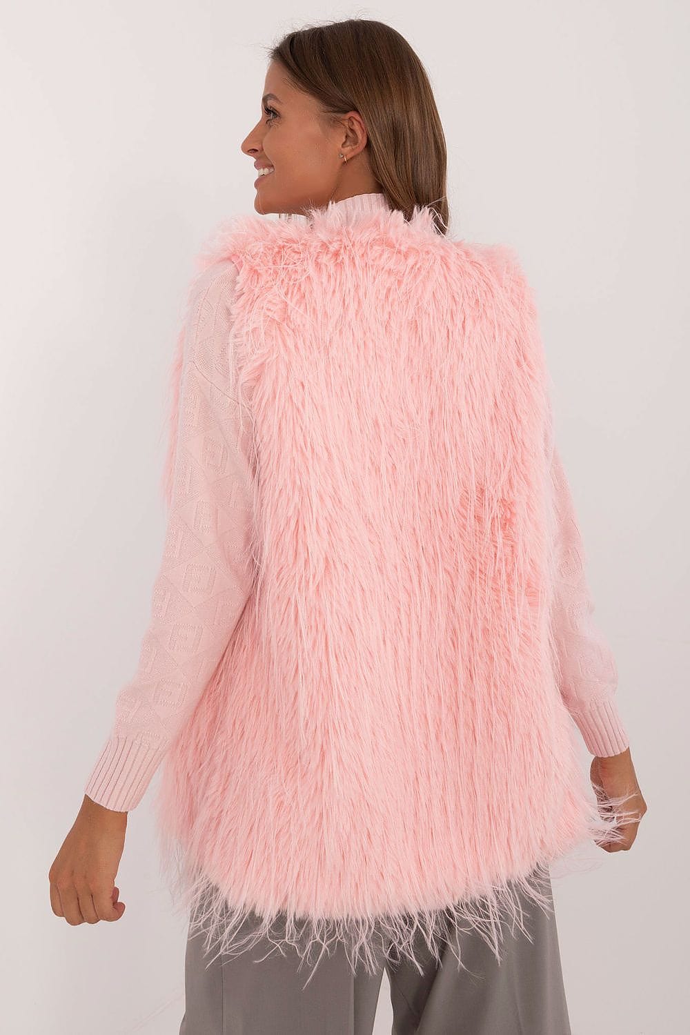 Women's Fur Vest Casual Polyester - ShalayeFashion