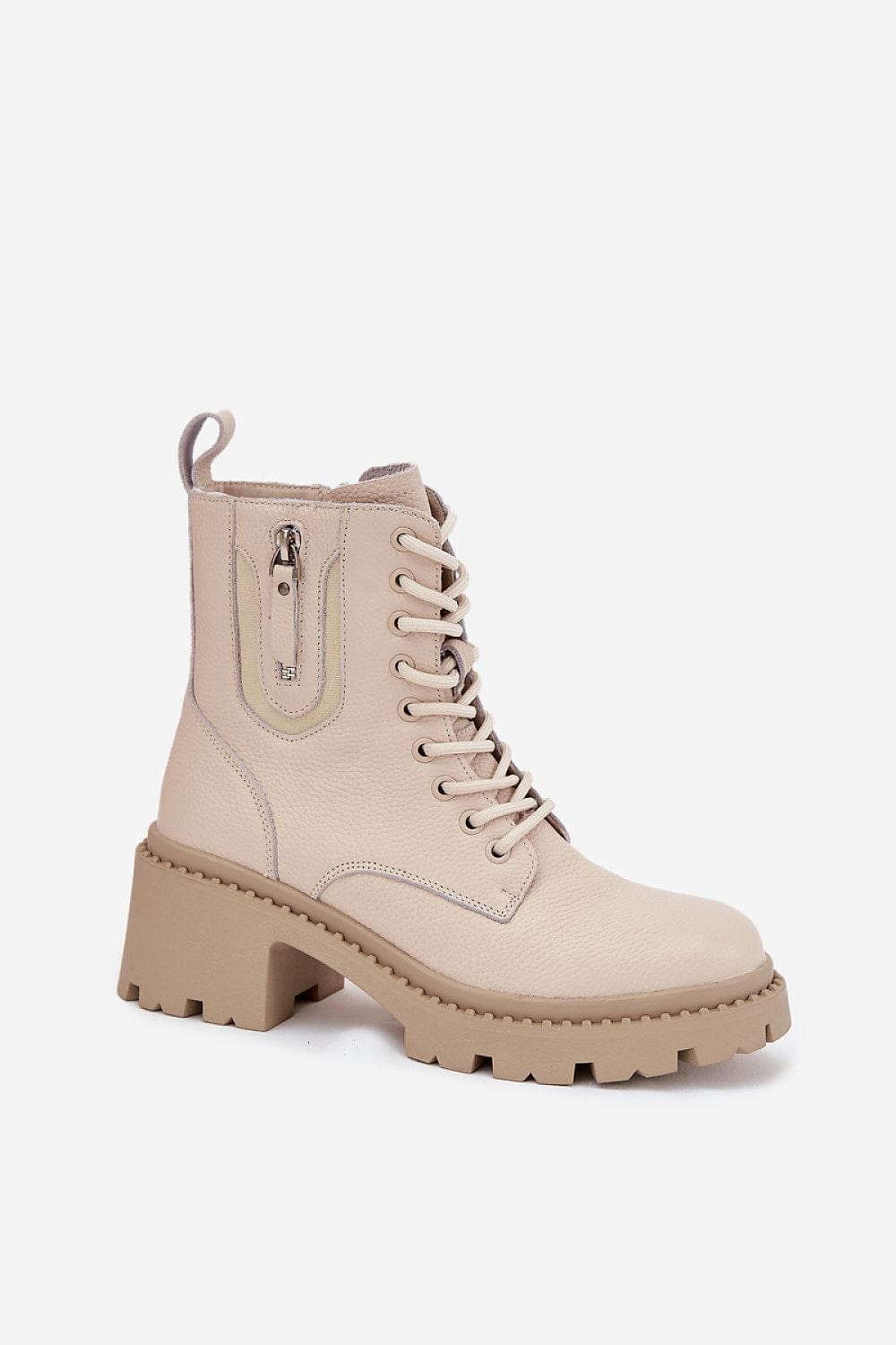 Women’s Genuine Leather Ankle Boots - ShalayeFashion