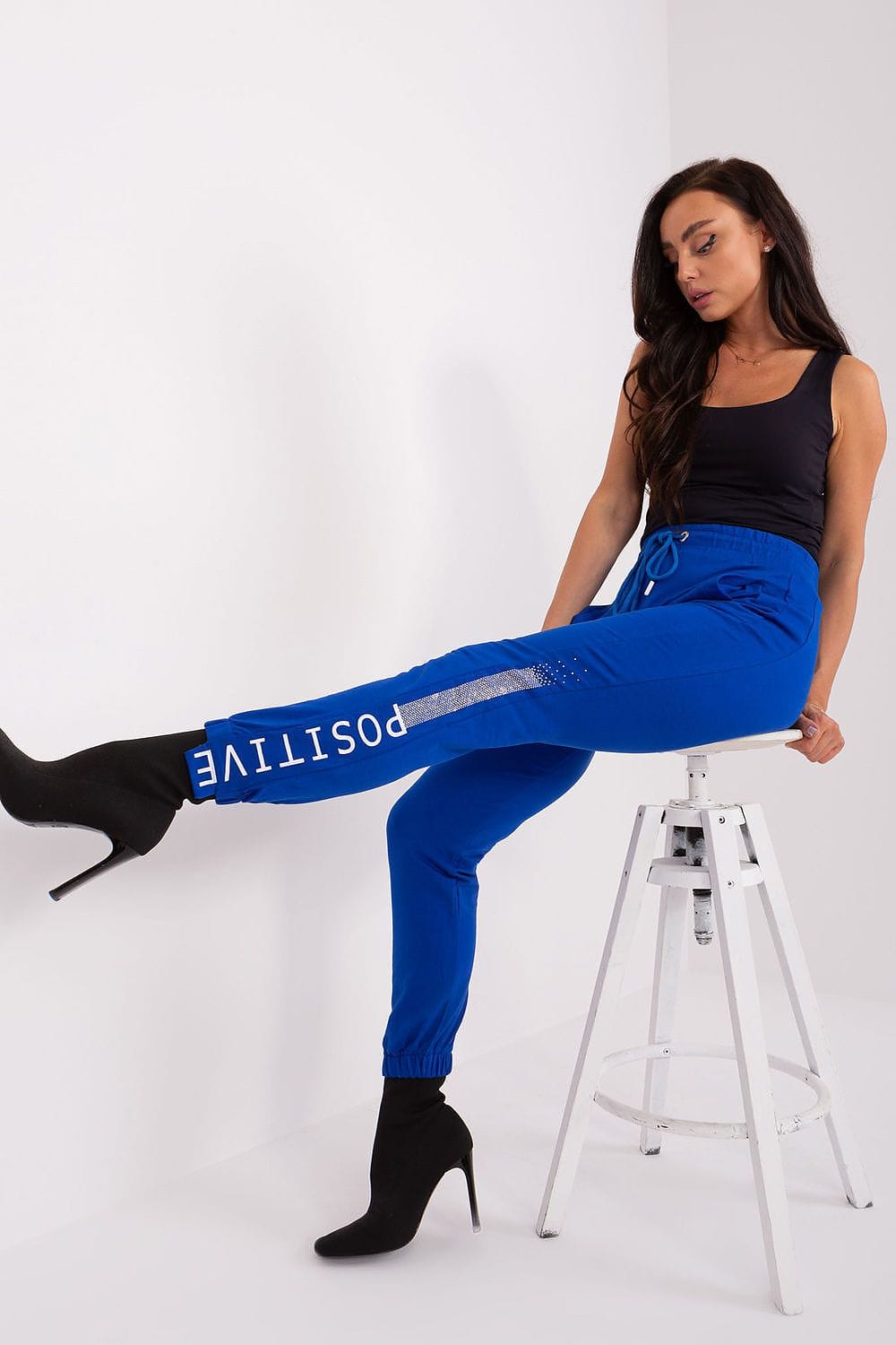 Women’s High Waist Casual Print Sweatpants - ShalayeFashion