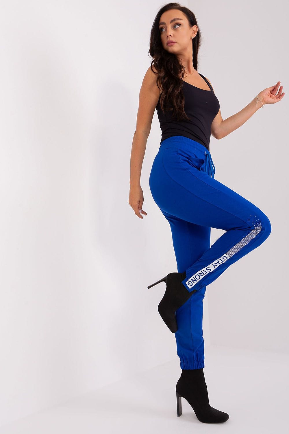 Women’s High Waist Casual Print Sweatpants - ShalayeFashion