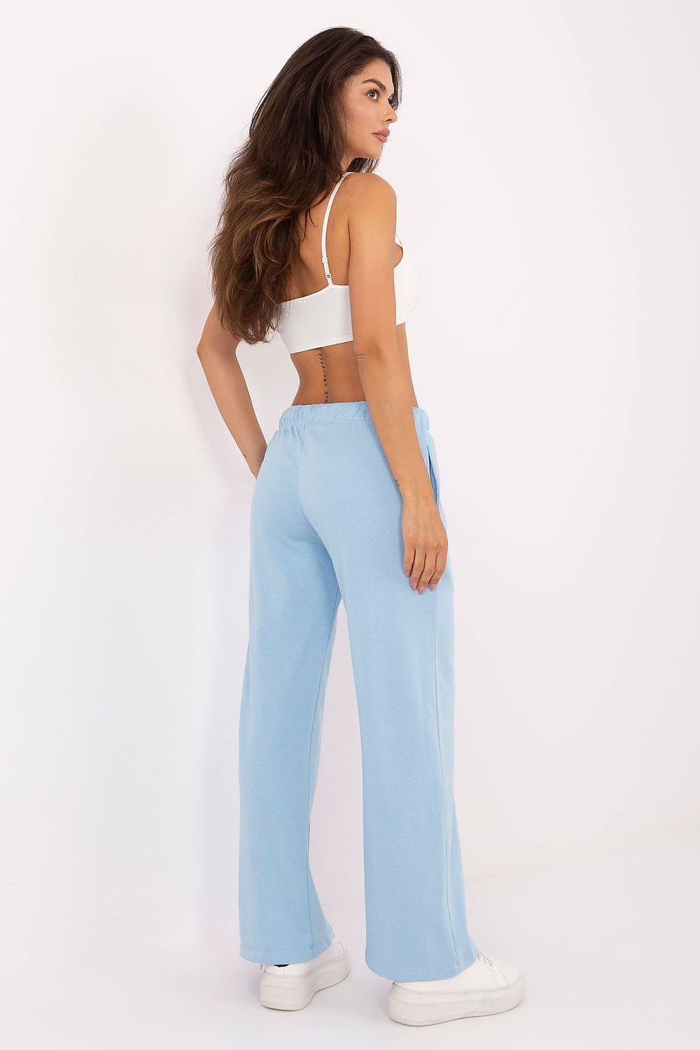 Women’s High Waist Embroidered Sweatpants - ShalayeFashion