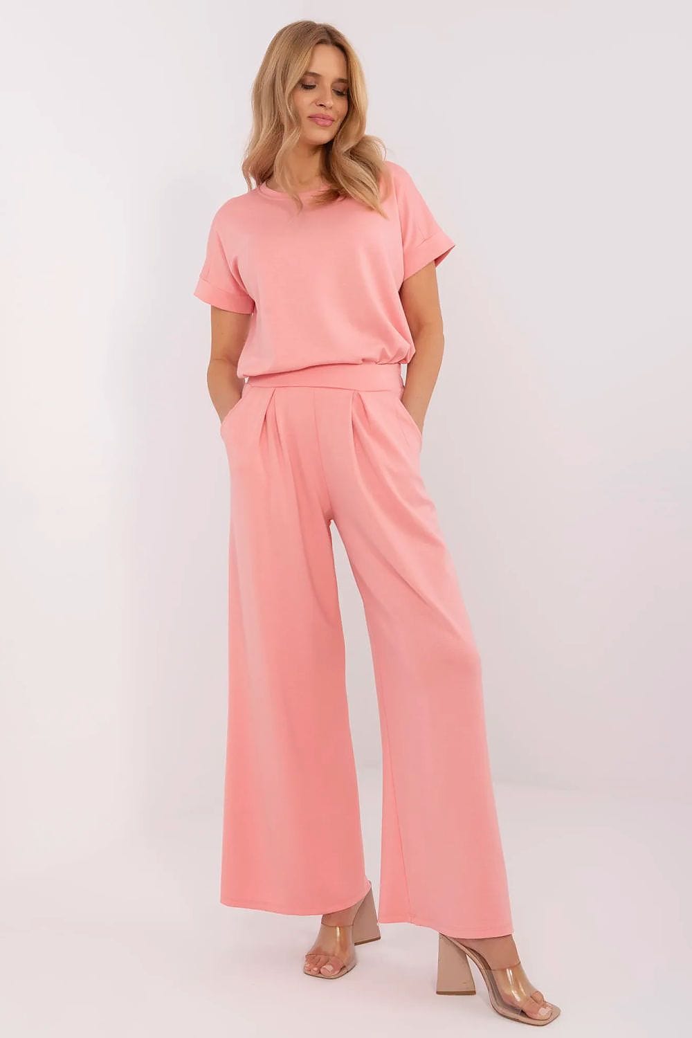 Women’s High Waist Palazzo Sweatpants - ShalayeFashion