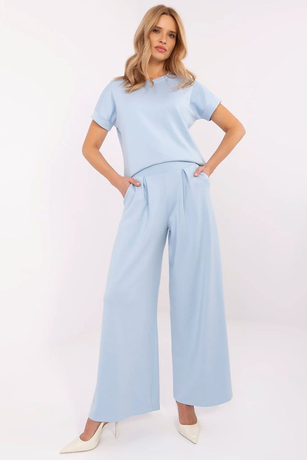 Women’s High Waist Palazzo Sweatpants - ShalayeFashion