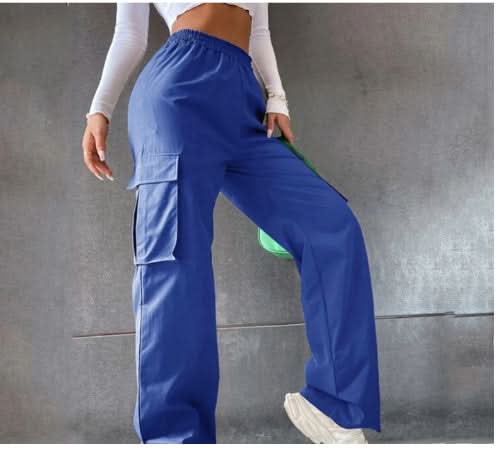 Women’s High Waist Wide Leg Trousers - ShalayeFashion