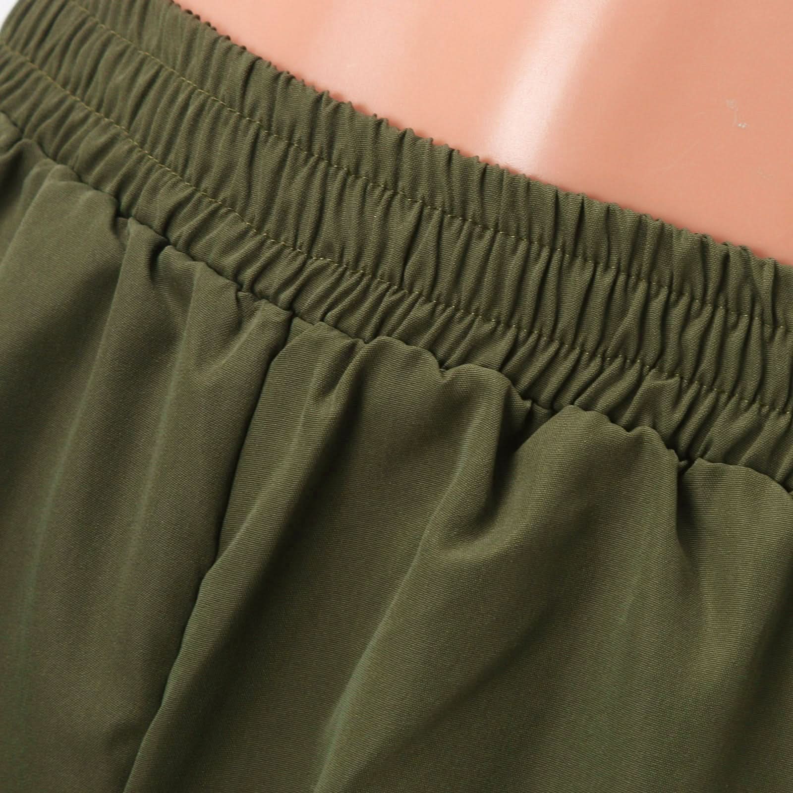 Women’s High Waist Wide Leg Trousers - ShalayeFashion