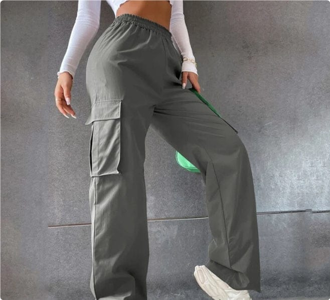 Women’s High Waist Wide Leg Trousers - ShalayeFashion