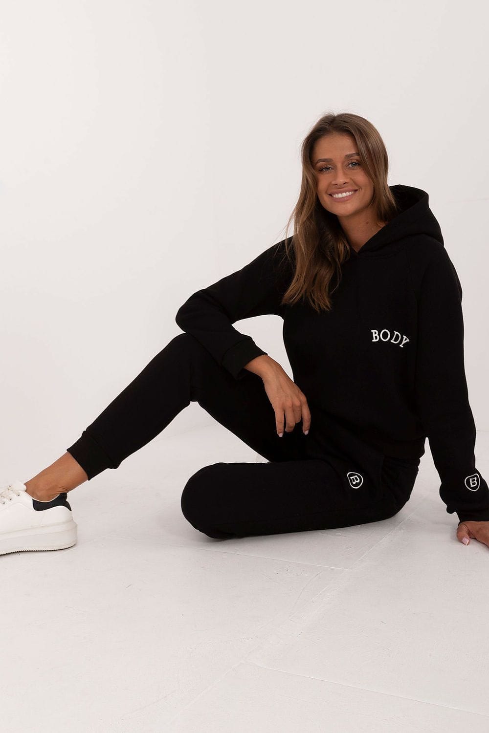 Women’s Insulated Melange Hoodie Set - ShalayeFashion