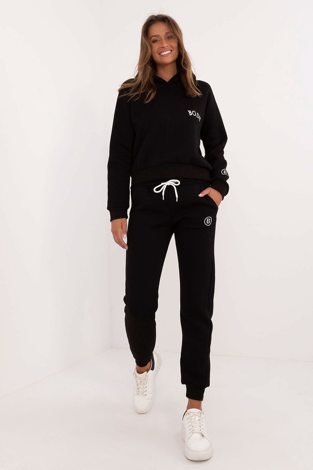 Women’s Insulated Melange Hoodie Set - ShalayeFashion