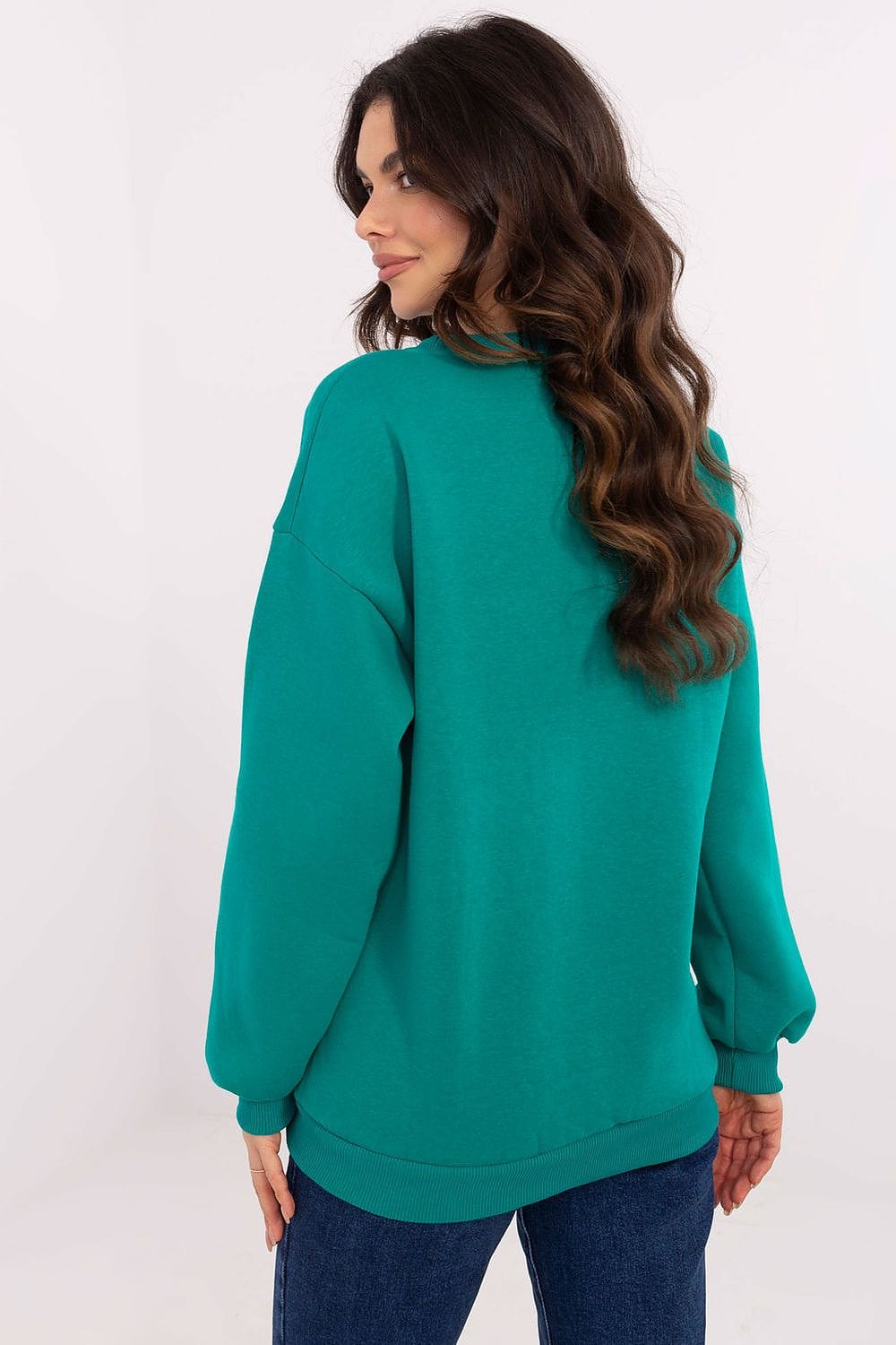 Women’s Insulated Patch Cotton Sweatshirt - ShalayeFashion