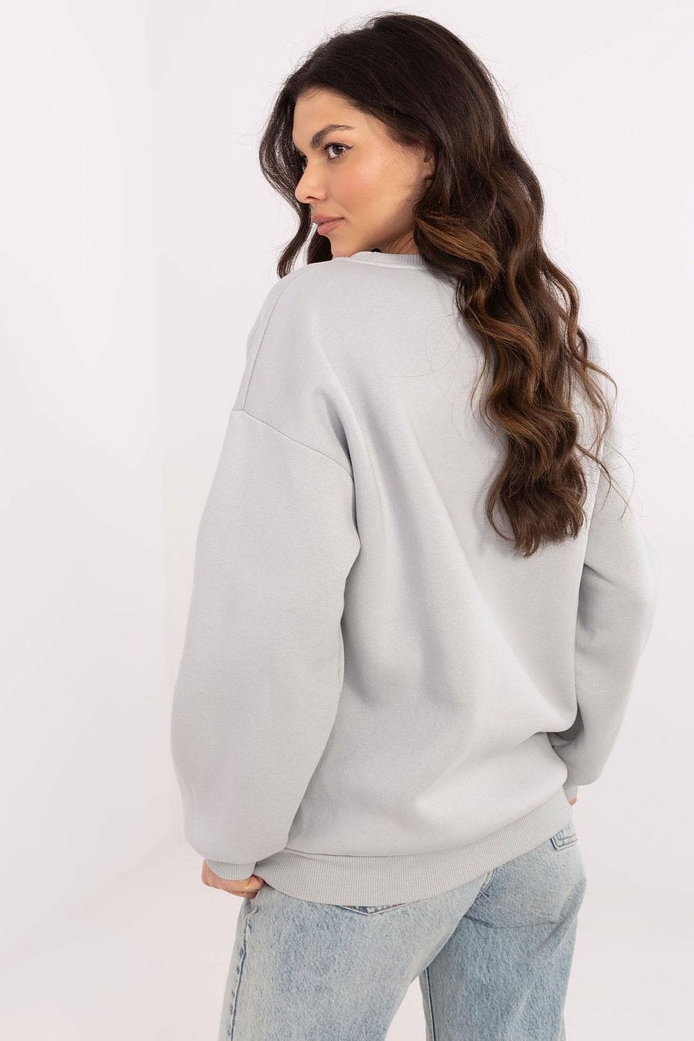 Women’s Insulated Patch Cotton Sweatshirt - ShalayeFashion