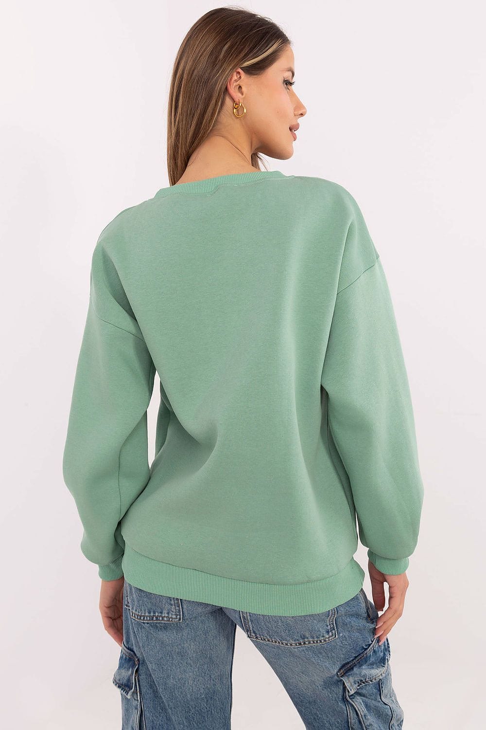 Women’s Insulated Patch Cotton Sweatshirt - ShalayeFashion