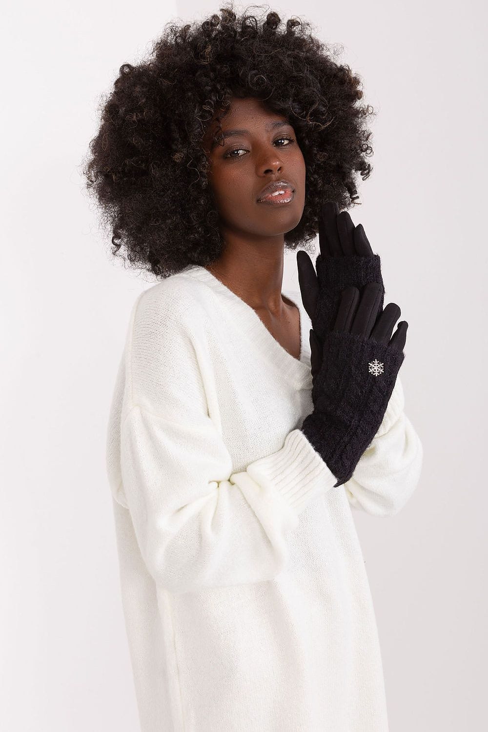 Women's Knitted Insulated Touchscreen Gloves - ShalayeFashion