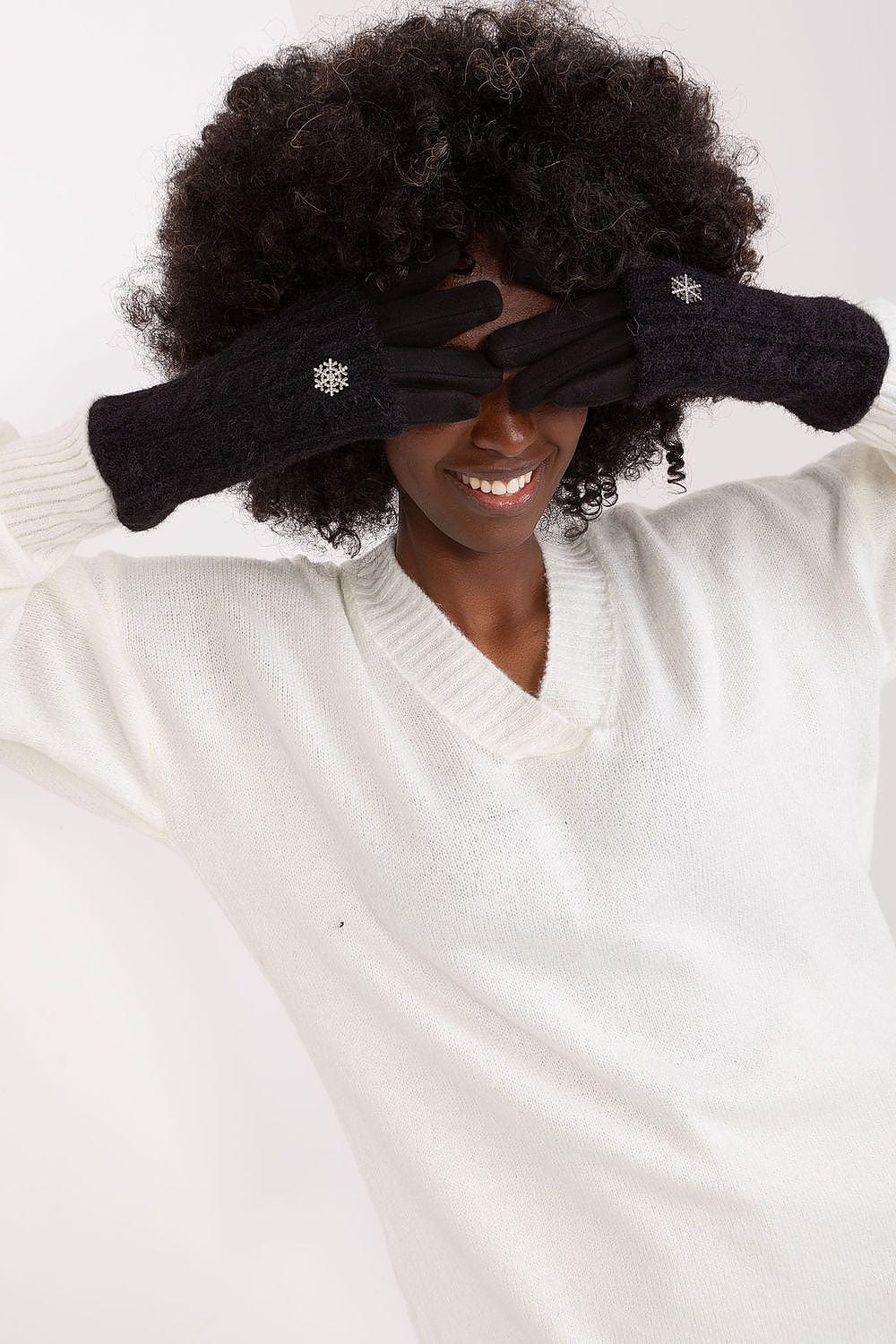 Women's Knitted Insulated Touchscreen Gloves - ShalayeFashion