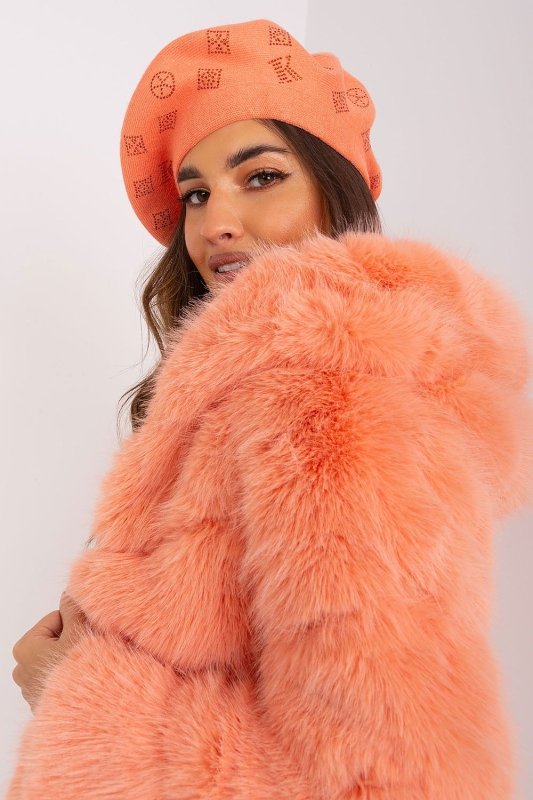 Women's Knitted Rhinestone Beret - ShalayeFashion